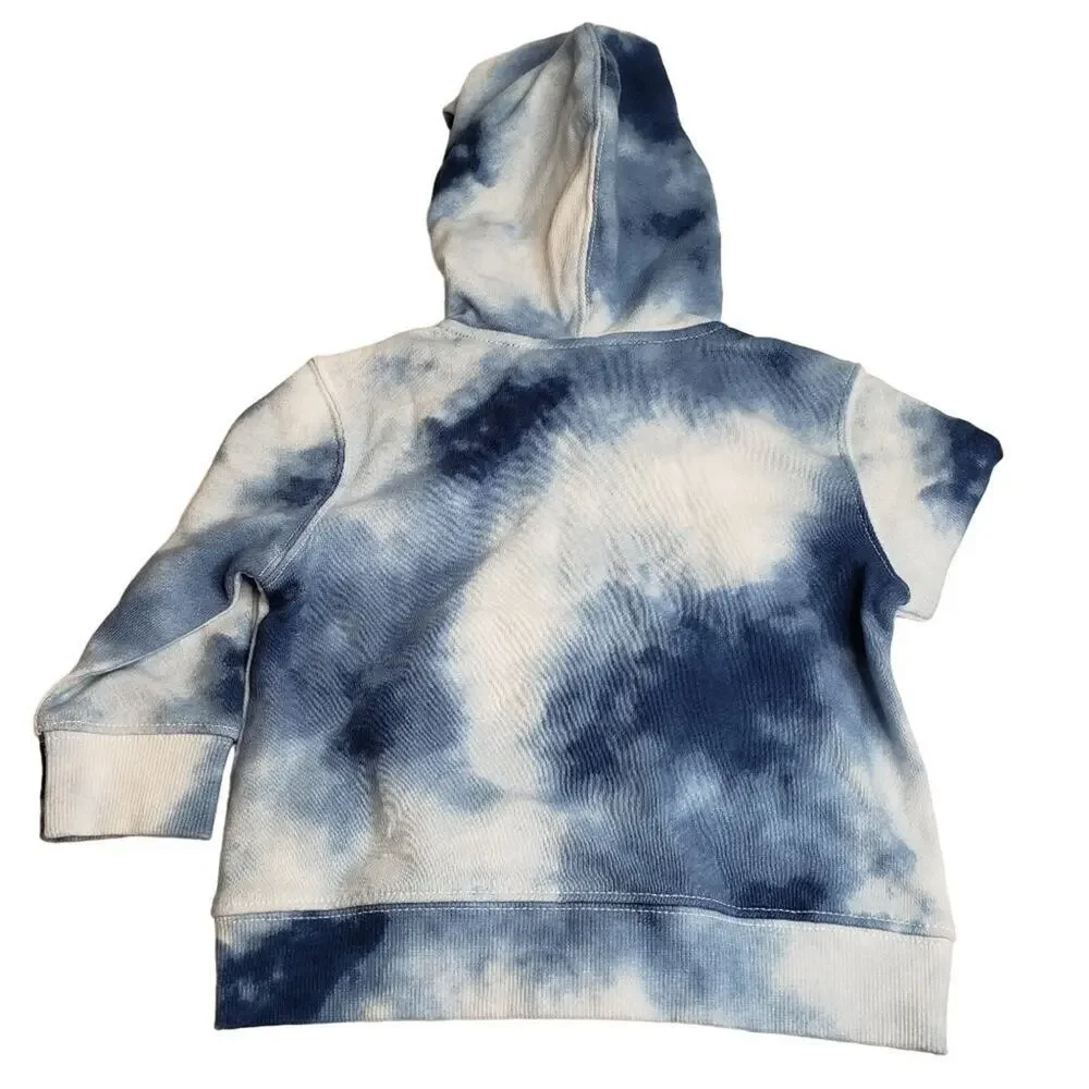Gymboree Hooded Zip-Up Tie Dyed Hoodie 12 - 18 Months NEW